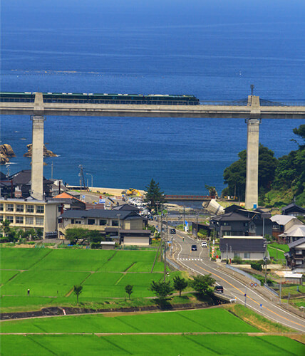 まる屋の周辺の景色